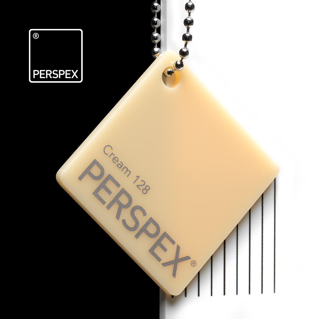 PERSPEX® Cream 128 3mm