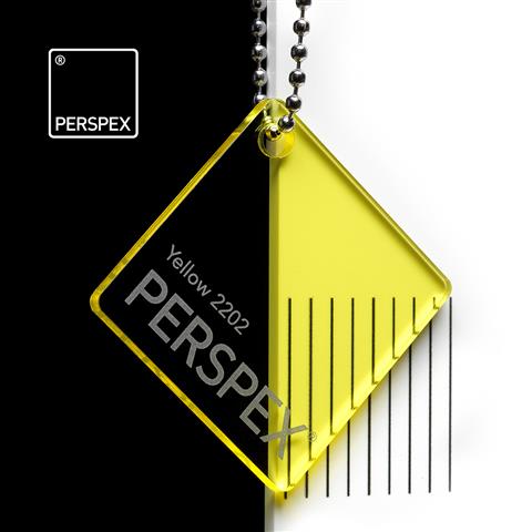 PERSPEX® Yellow 2202 3mm