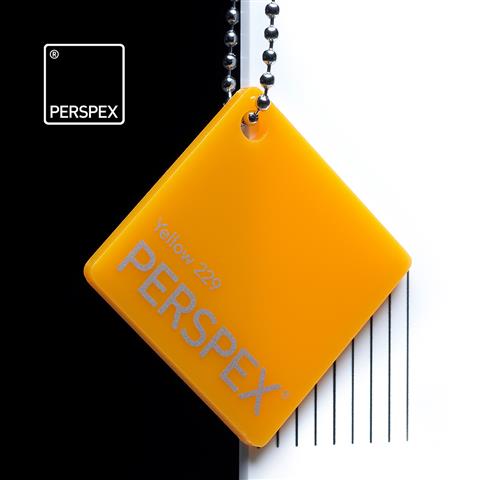 PERSPEX® Yellow 229 3mm