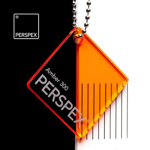 PERSPEX® Amber 300 3mm
