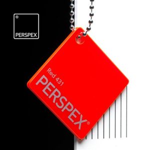 PERSPEX® Red 431 3mm