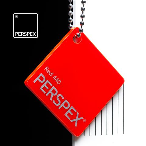 PERSPEX® Red 440 5mm