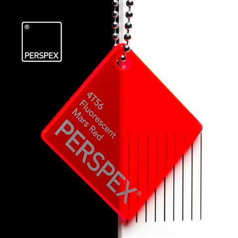PERSPEX® Mars Red 4T56 3mm