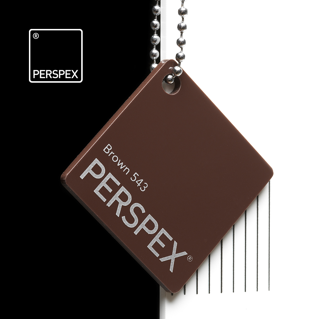 PERSPEX® Brown 543 3mm