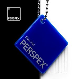 PERSPEX® Blue 743 3mm