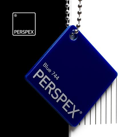 PERSPEX® Blue 744 3mm