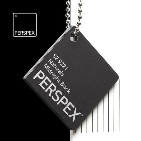 PERSPEX® Midnight Black S29221 3mm